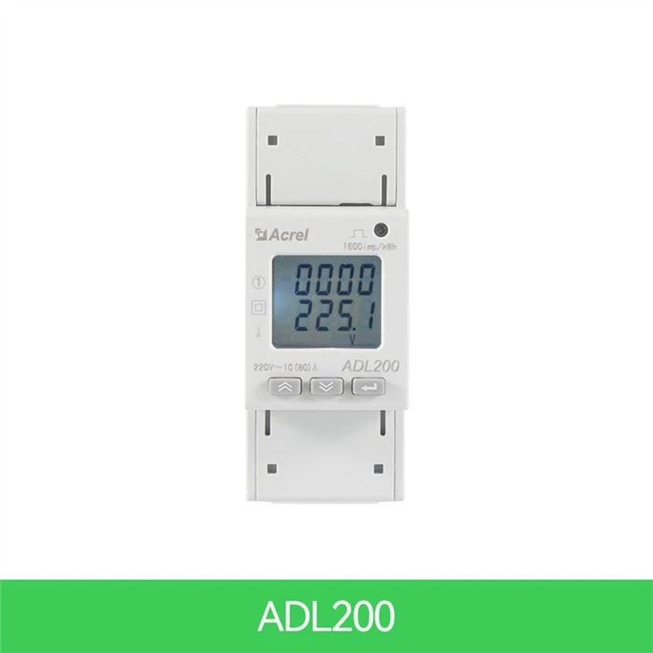 เฟสเดียวราง Din Kwh เมตร